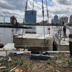 Under Water Concrete Cutting