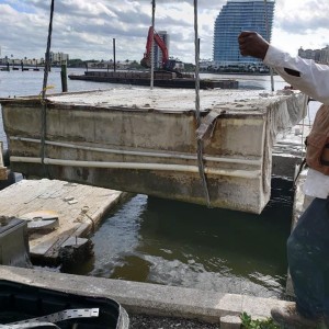 Under Water Concrete Cutting