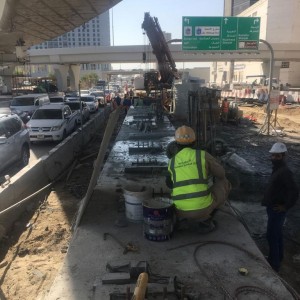 UNDER BRIDGE FOUNDATION CUTTING (AJMAN)