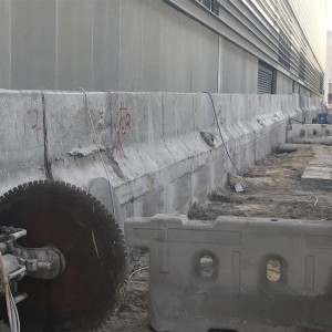 Retaining Wall Cutting