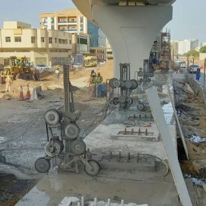 UNDER BRIDGE FOUNDATION CUTTING (AJMAN)