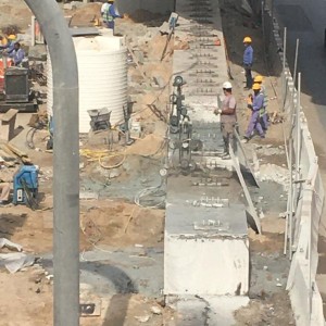 UNDER BRIDGE FOUNDATION CUTTING (AJMAN)