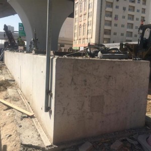 UNDER BRIDGE FOUNDATION CUTTING (AJMAN)